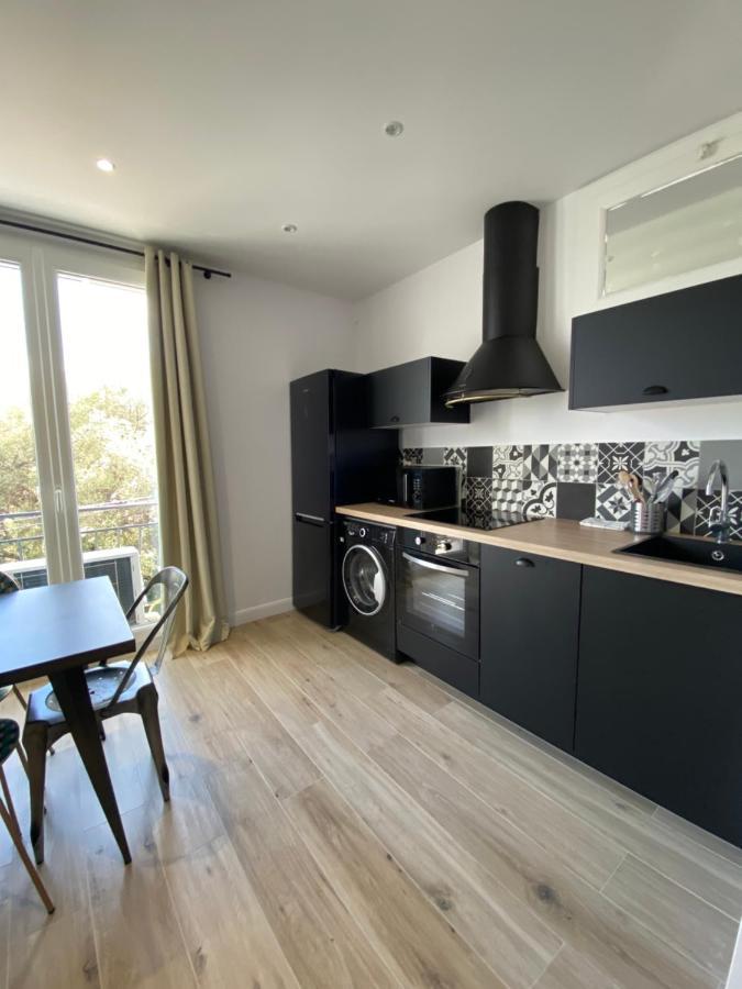 Ajaccio Magnifique T2 45M2 Neuf 5 Personnes Clim Wifi Stationnement Gratuit Centre Ville Plage A 300M 外观 照片